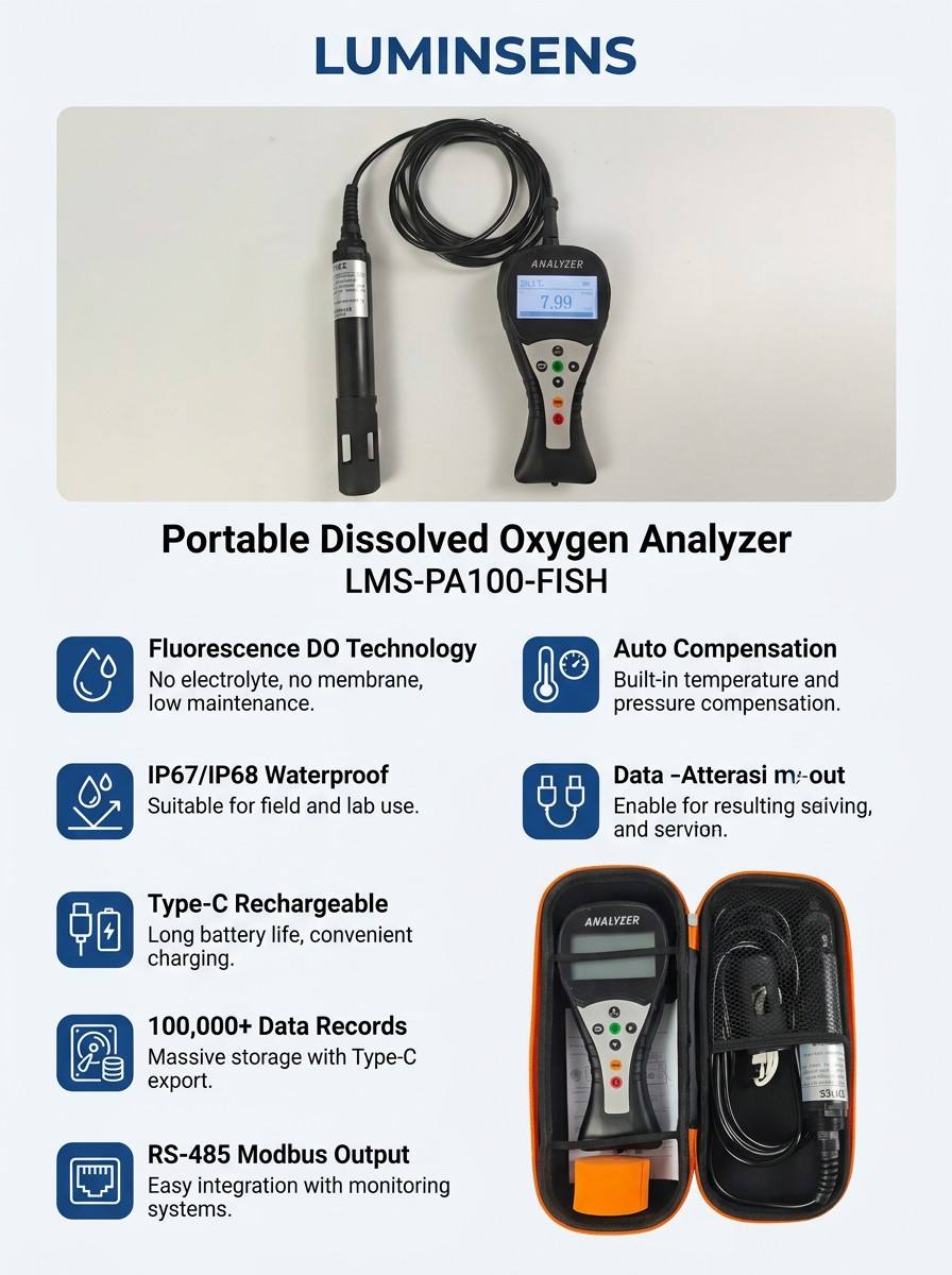 Tragbarer DO-Analysator LMS-PA200-x (5)