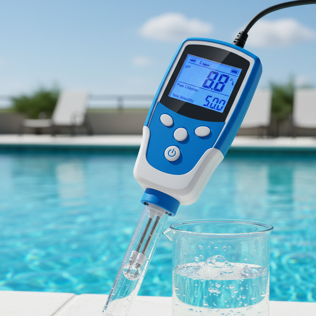 Water Quality Meter For Pool Sanitation