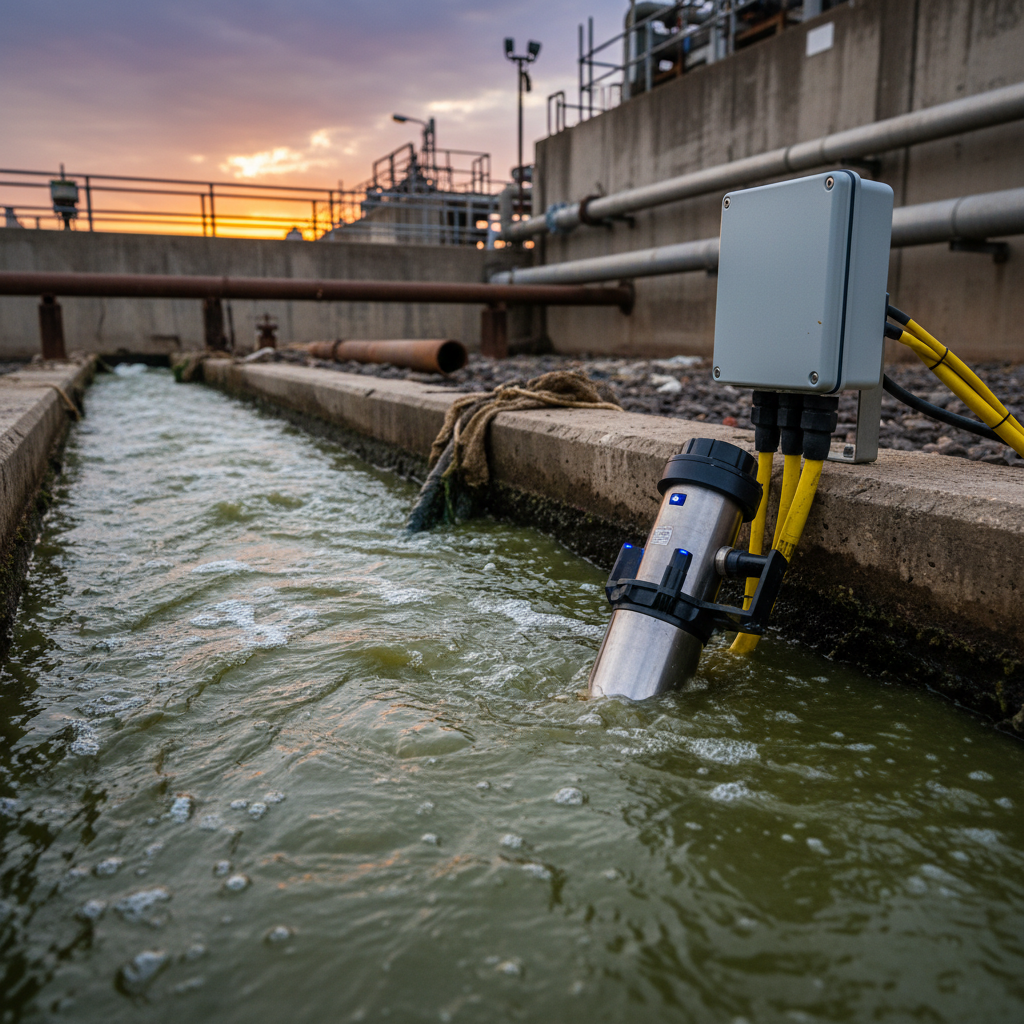 Water Detector Sensor For Wastewater Monitoring