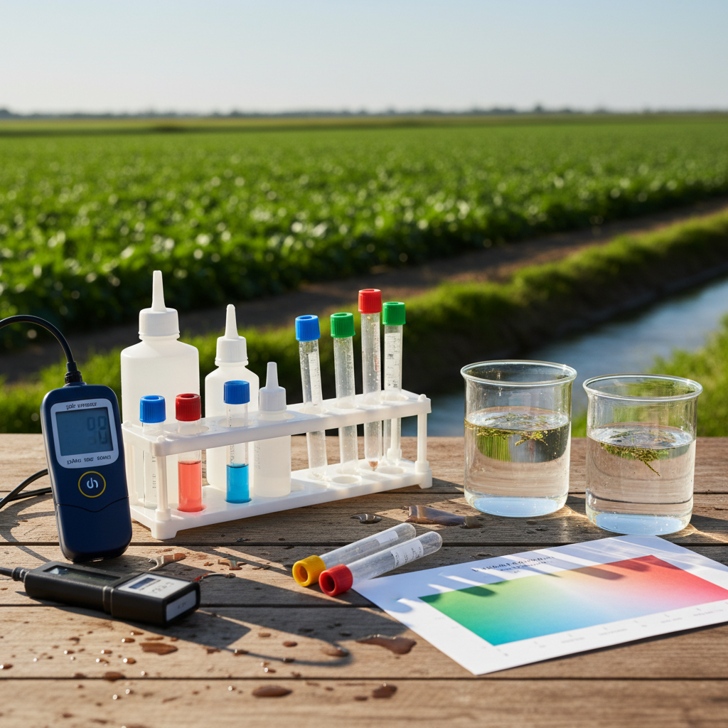 Water Quality Test Kit For Irrigation Quality