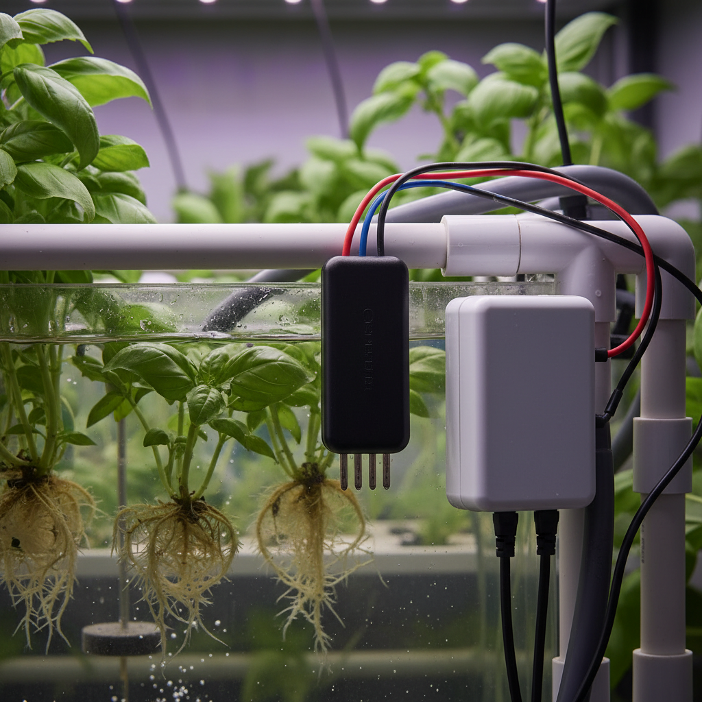 Water Detect Sensor For Hydroponic Management