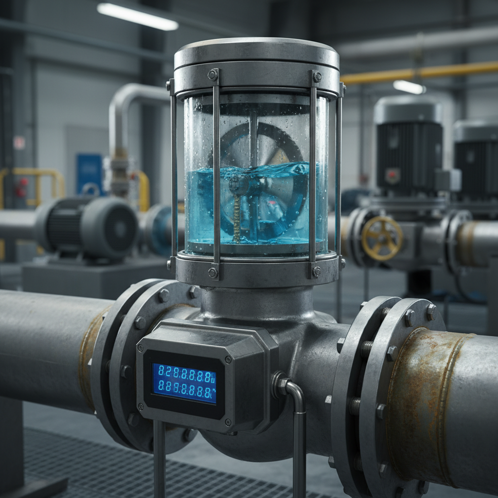 Water Measuring Device For Industrial Use