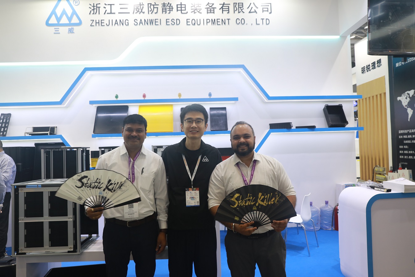 Zhejiang Sanwei จัดแสดงโซลูชันการป้องกัน ESD ขั้นสูงที่งาน NEPCON China 2025 ในเซินเจิ้น