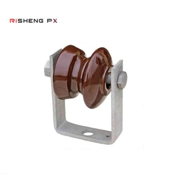 D-Iron Fittings Low Voltage 0.4kV Shackle Ceramic isolators ED-2B