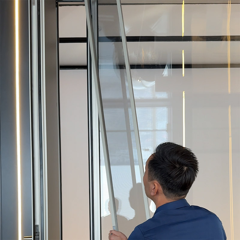 High-transparency screen is detachable, with anti-theft and anti-mosquito functions