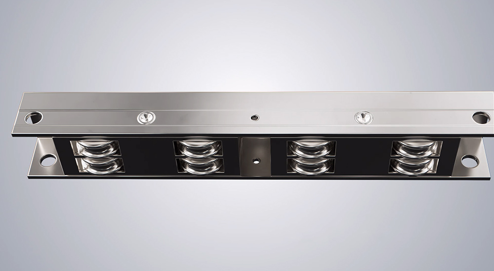 Independently developed large load-bearing silent pulley