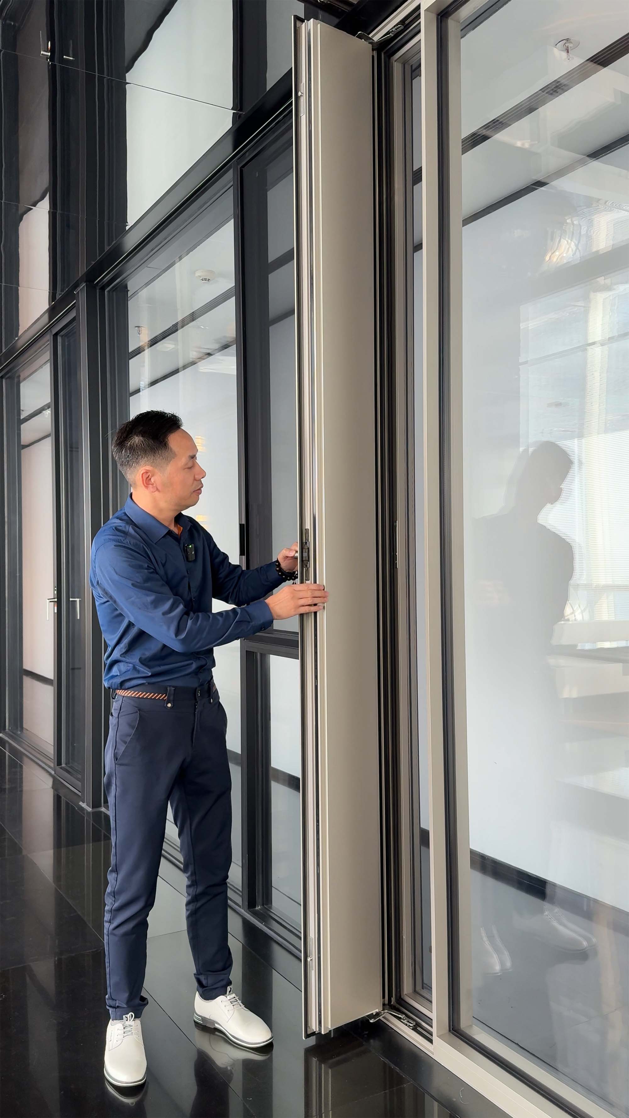 OD.60CV series narrow edge micro ventilation window