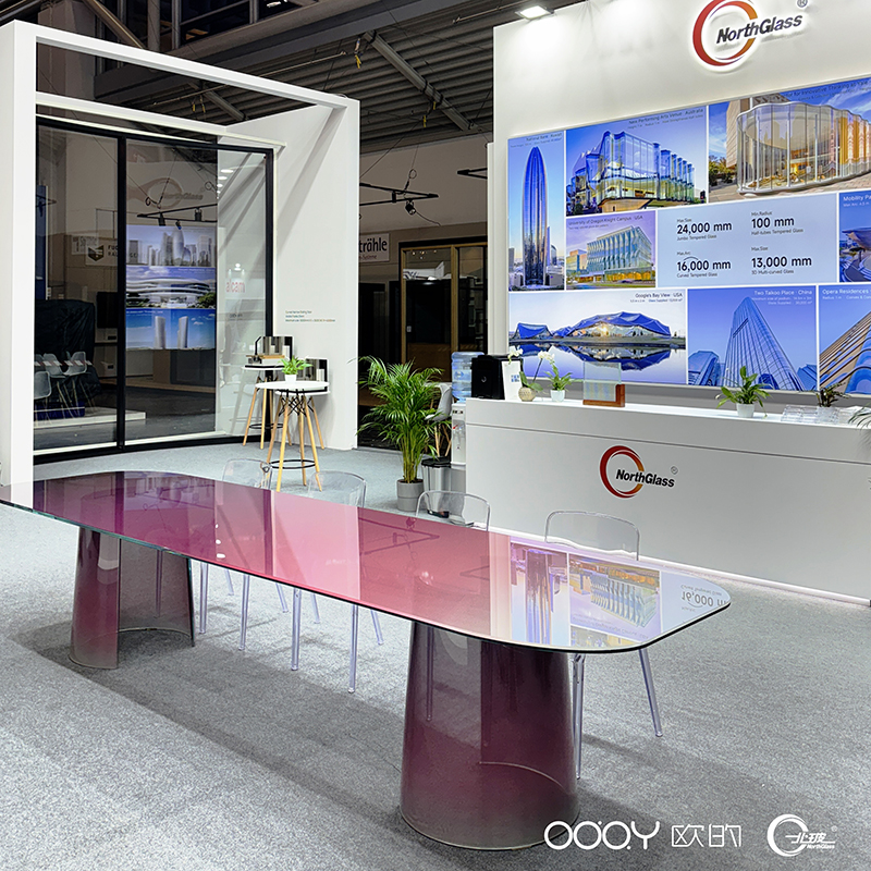 تألقت شركة Oday x North Glass في معرض ميونخ لمواد البناء BAU2025 (6)