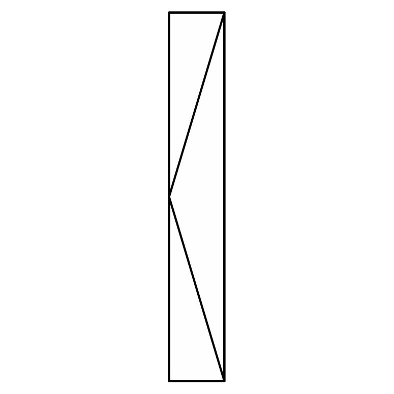 Single opening