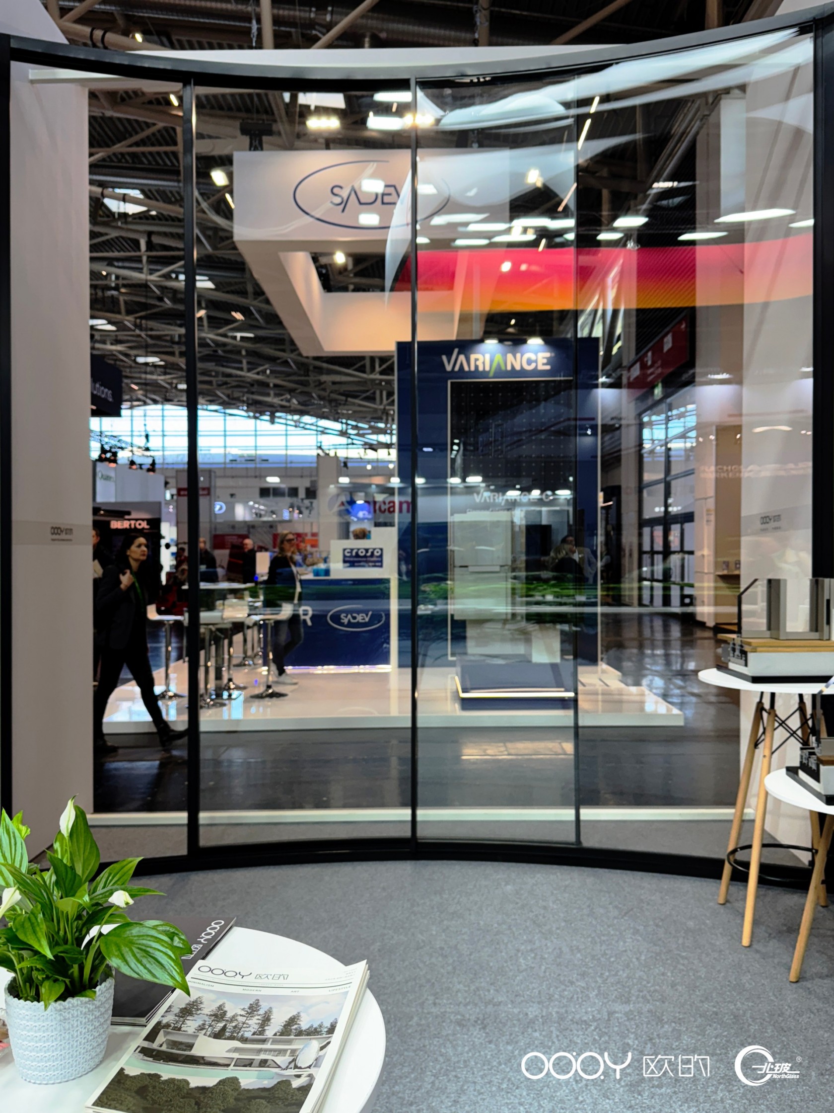 Oday x North Glass shines at BAU2025 Munich Building Materials Exhibition