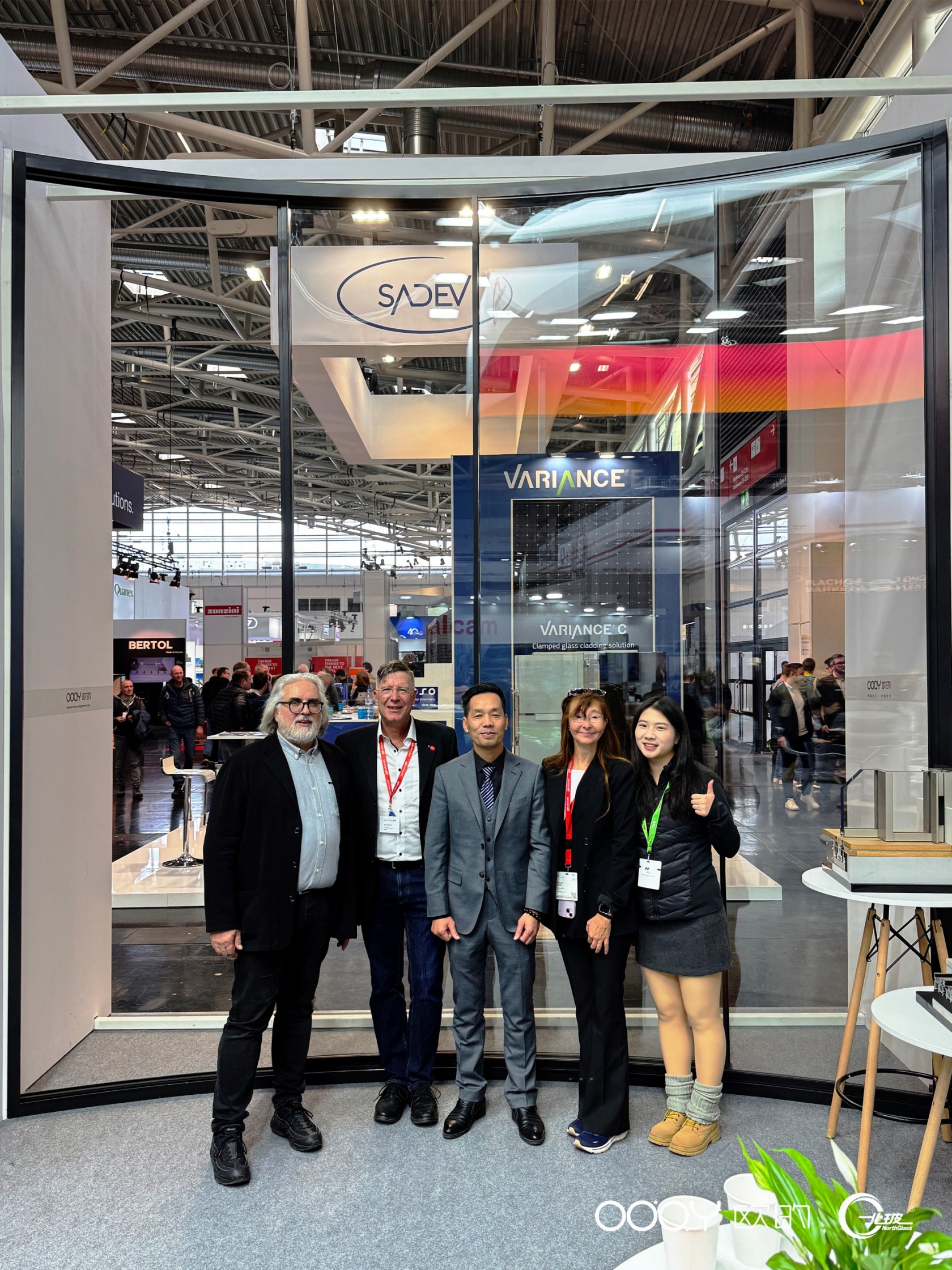 Oday x North Glass shines at BAU2025 Munich Building Materials Exhibition