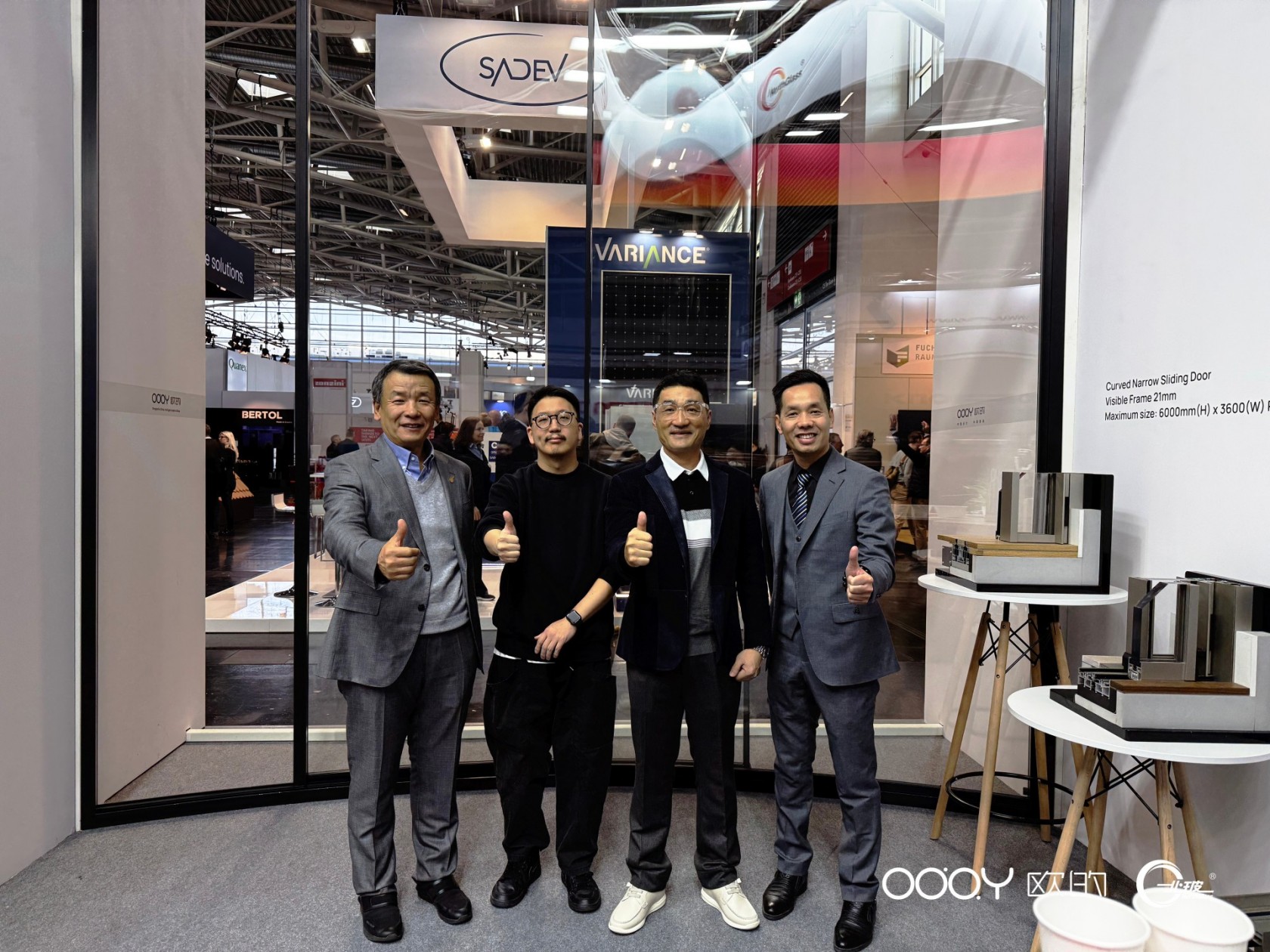 Oday x North Glass shines at BAU2025 Munich Building Materials Exhibition