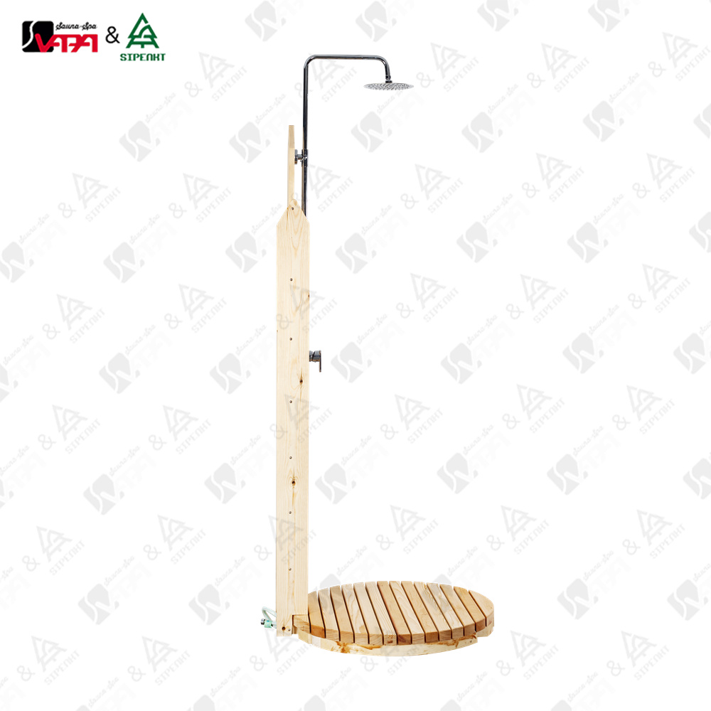 VAPA Wooden Outdoor Shower V-OS002 (2)
