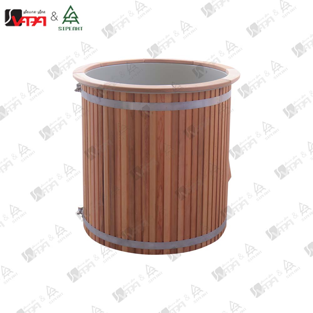 Vapasauna CT004 Red Cedar Barrel Cold Plunge (2)