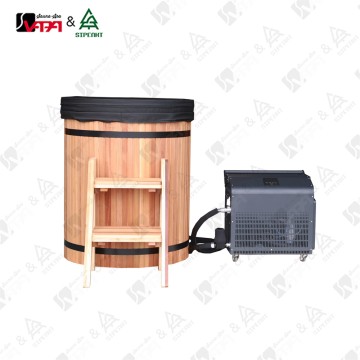 Vapasauna CT009 Red Cedar Cold Plunge with 1HP ...