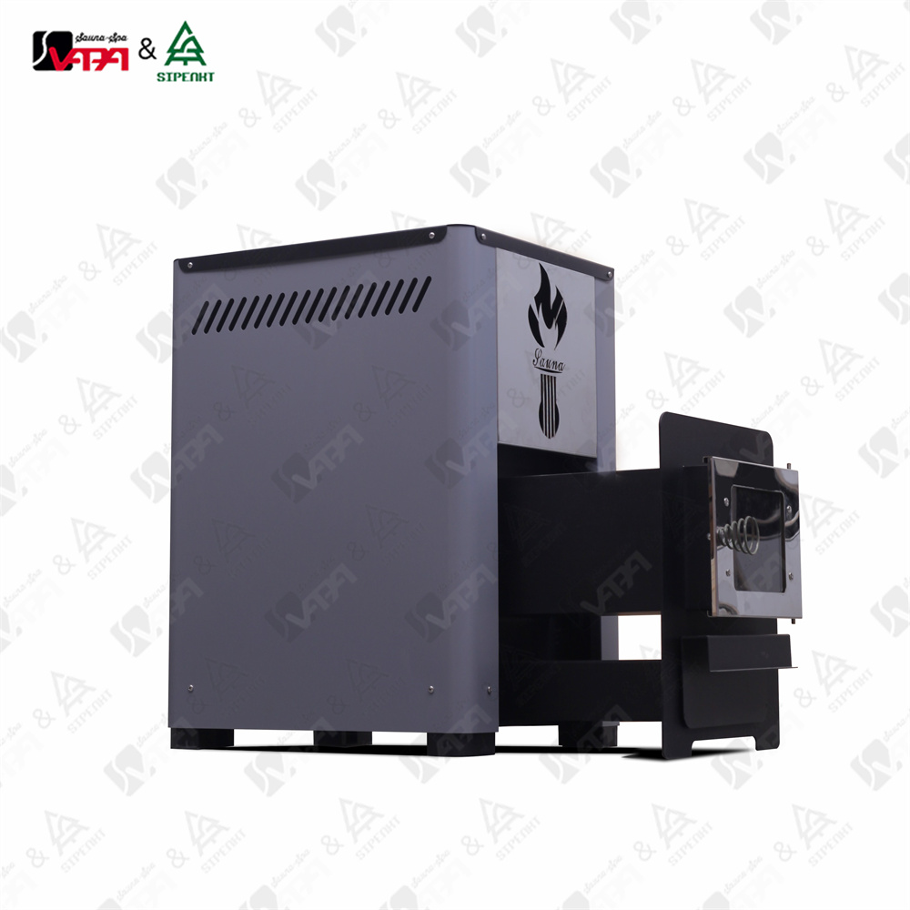 Wood Stove Heater VAPA WS1015K-4 Wood Burning Sauna Heater and Chimney Kit Curved Modern Style Equivalent to 10-15 kW Electric Heater (10).jpg