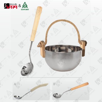 VAPA 工場直販 MB025 ステンレススチール製サウナ...