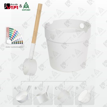 VAPA MB014 mkpuchi ntụ ntụ Alu. Bọket Set Ornam...