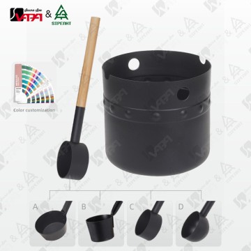 VAPA MB017 Ntọala Sauna Ọkwa 5L Aluminium Buc...