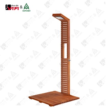 VAPA V-OS004 高級屋外シャワー - ダークアルダー...