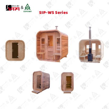 Vapasauna SIP-WS キューブサウナキャビン 2～6 人用 C...