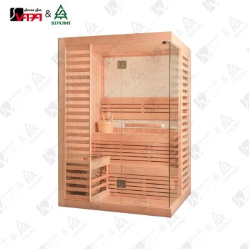 VAPAサウナ SIP-I052シリーズ スクエア型屋内伝統的サウナ - 新型電気ヒーター（家族向け）