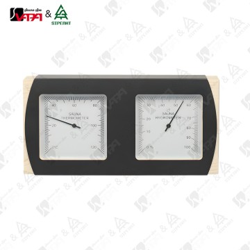 Vapasauna WTH035 Series Wooden Sauna Room Thermometer 0-120℃ and Hygrometer 0-100%