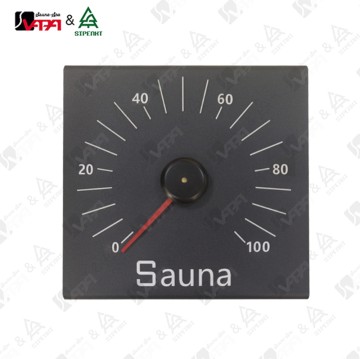MTH012 Vapasauna Premium Sauna Thermometer Blac...