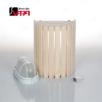 Vapasauna DZ003 Pinewood Sauna Lamp Shade Wooden Light Cover