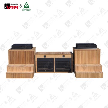 Luxury Double Cold Plunge Tub with Canadian Red Cedar Exterior and 304 Stainless Steel Interior to Elevate Your Cold Therapy Routine