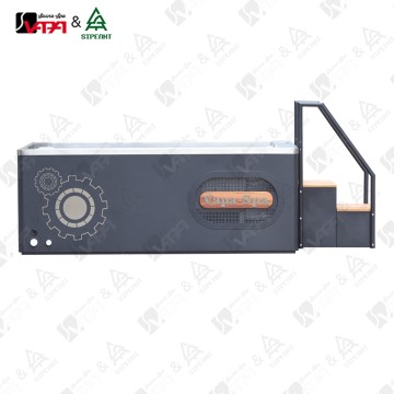 VAPASAUNA HT021E Outdoor Premium Electric Hot Tub with SPANET Smart Controls and Massage Jets for Backyard Spa Comfort and Hydrotherapy