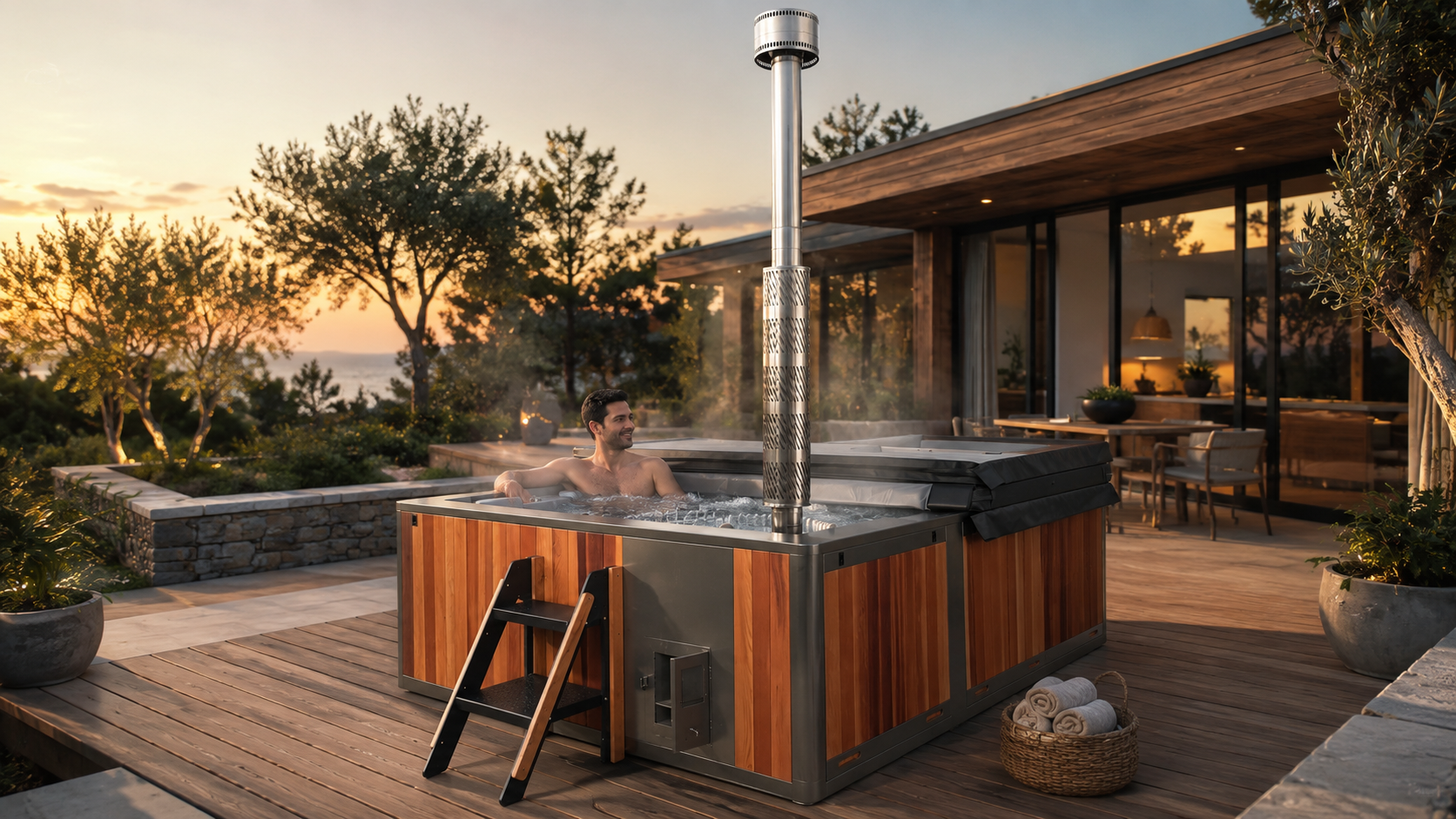 How Does a Hybrid Temperature‑Controlled Hot Tub Work? Dual Heating System for Fast Heating and Stable Temperature Control