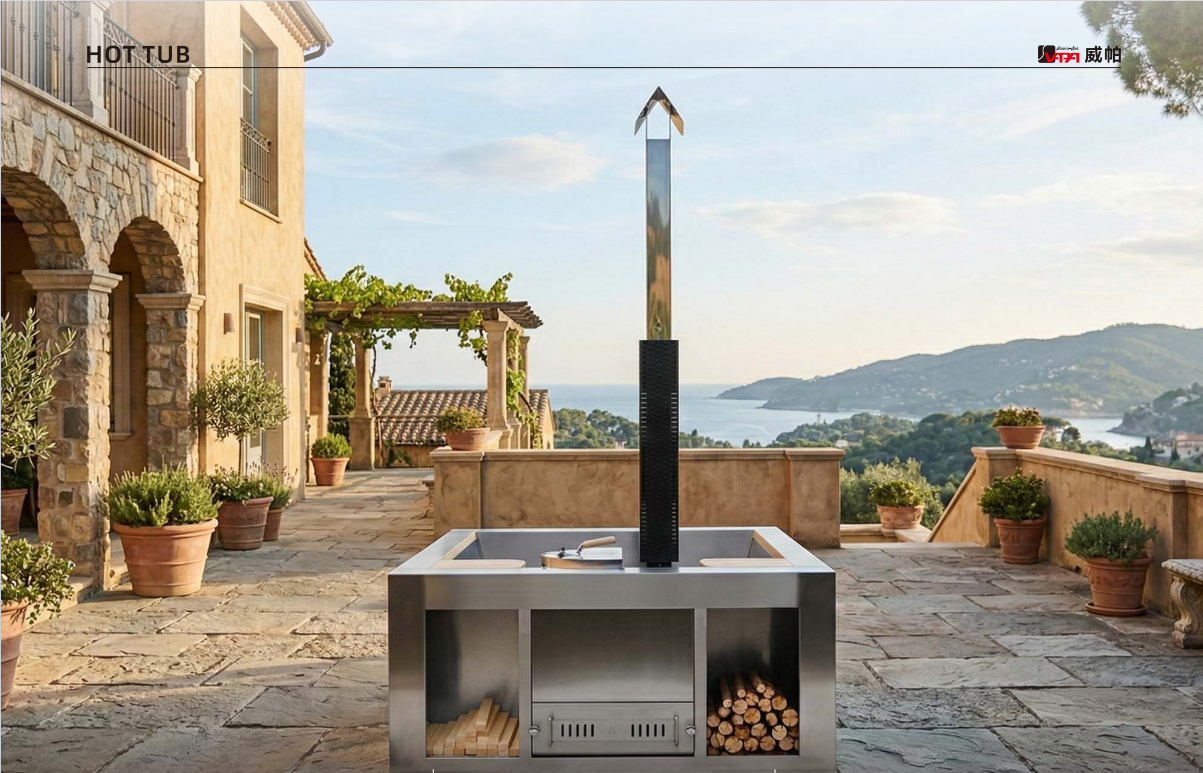 How to Plan an Outdoor Hybrid Hot Tub Space for Year-Round Use