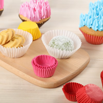 Factory Supply Cupcake Paper Baking Cupcake Easy Separated Personalized Custom Greaseproof Paper Cake Molds
