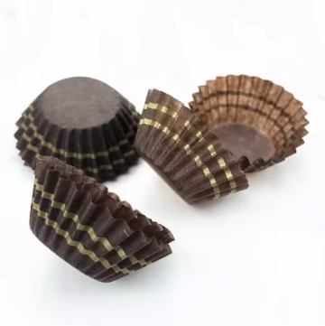 1000-piece Pack of High-temperature Resistant Ferrero Rocher Chocolate Packaging Disposable Baking Chocolate Paper Cup Mold
