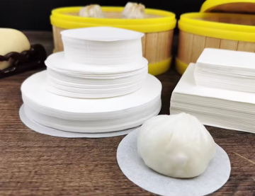 Coated Silicone Baking Parchment Paper Biodegradable & Eco-Friendly Heat Resistant Disposable Liner for Baking Steaming & Pastry