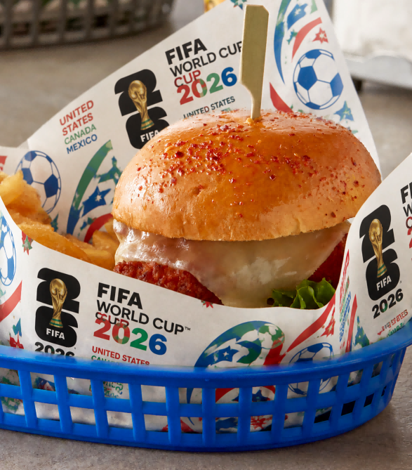 HOPEWELL Packaging Launches World Cup 2026 Themed Eco-Friendly Food-Grade Greaseproof Paper Liners