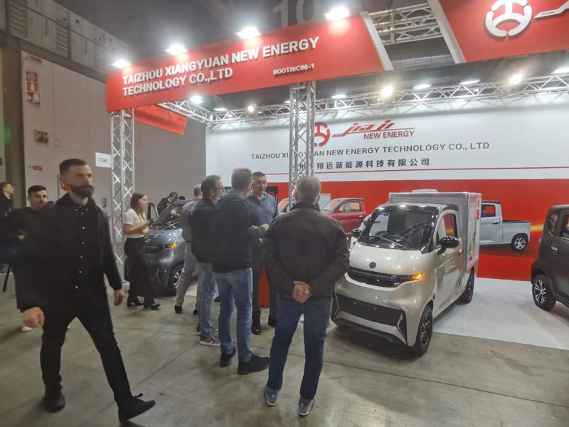 JIAJI New Energy Achieves Great Success at EICMA 2024 in Italy