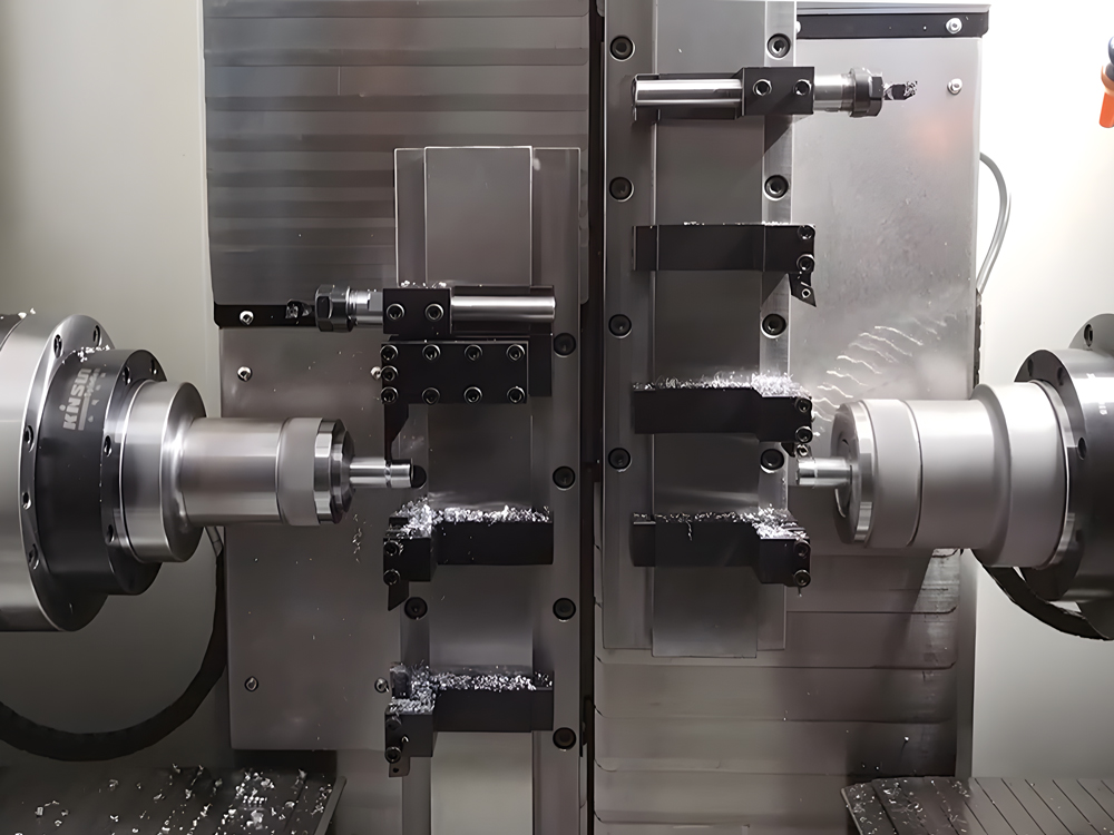 Dual-Spindle-Turning-Machining