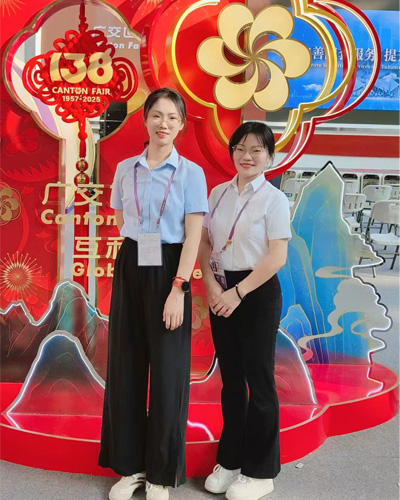 Group photo of the Canton Fair