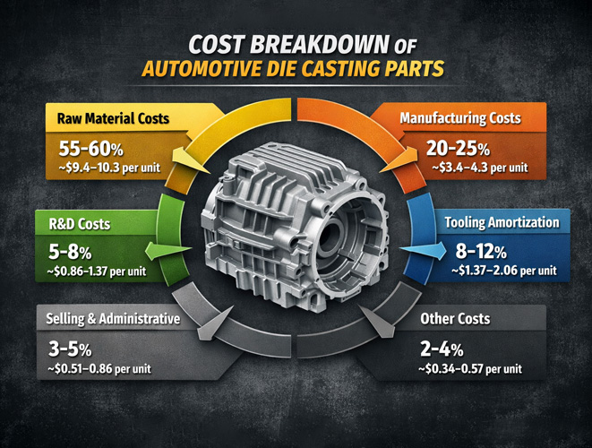How to Calculate Automotive Die Casting Costs: A Detailed Cost Breakdown
