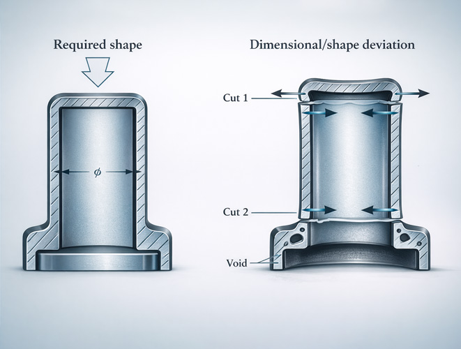 Injection Molding Defects: Internal Stress and Void Formation