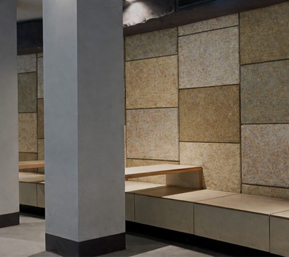 Aluminum composite panel wall