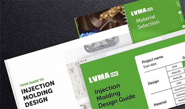 La guía completa de ingeniería para el diseño de piezas mediante moldeo por inyección.