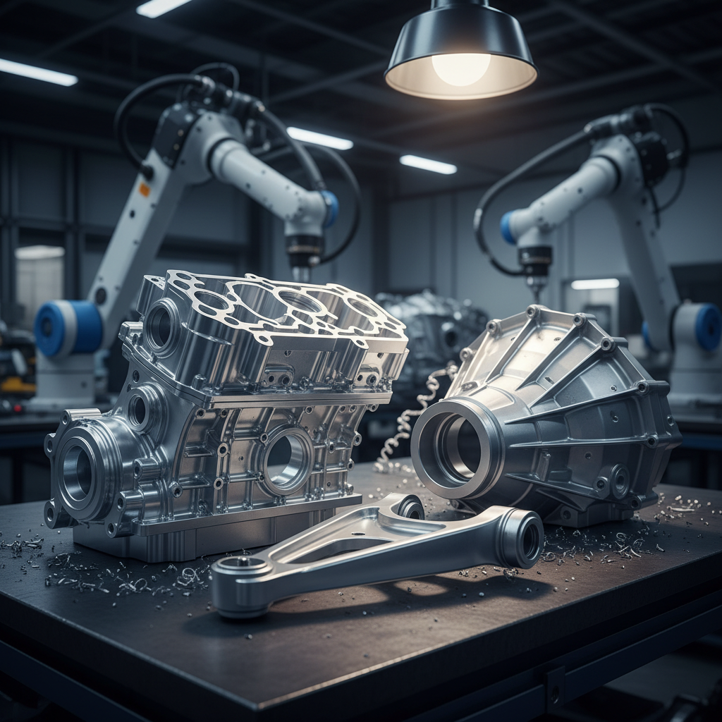 Aluminum Machined Parts For Automotive Manufacturing