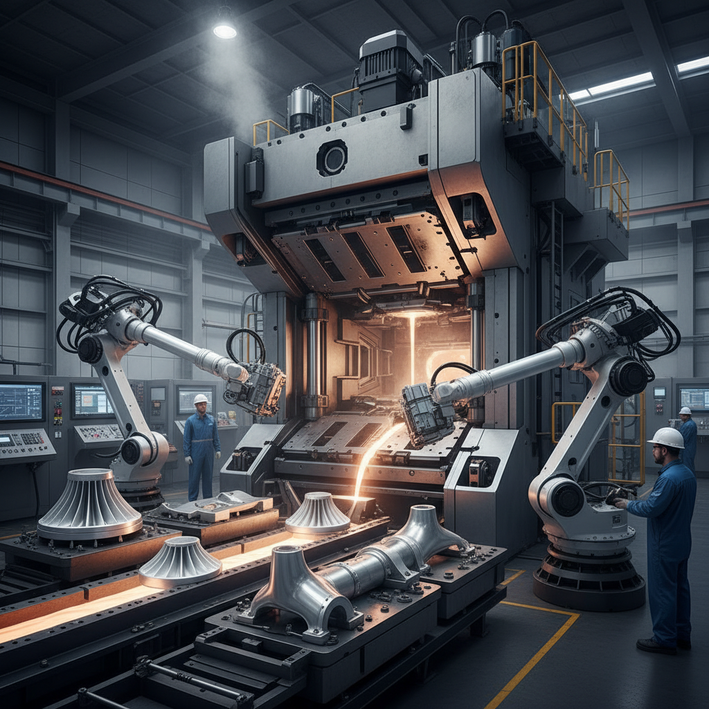 Die Casting Machine For Aerospace Components