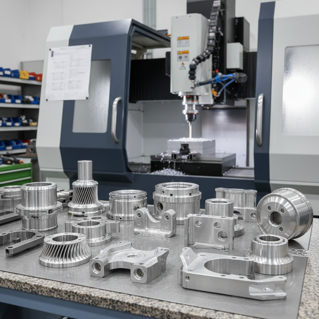 Cnc Milling Parts For Aerospace Components