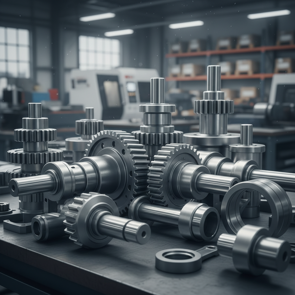 Machined Metal Parts For Industrial Machinery