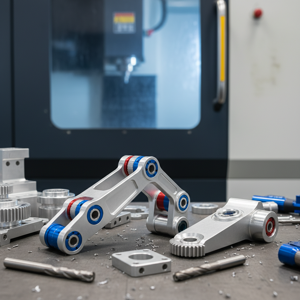 Cnc Milling Parts For Robotics Engineering