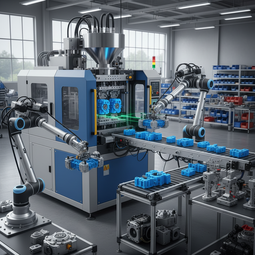 Plastic Injection Molder For Robotics Engineering